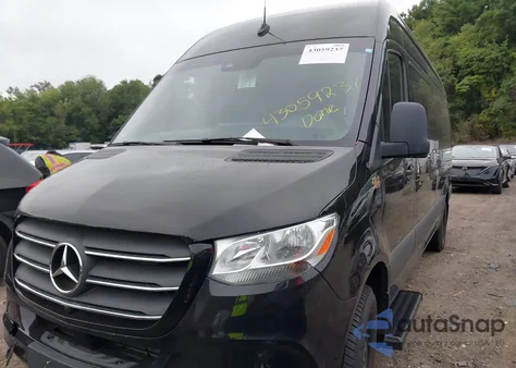 2024 Mercedes-Benz Sprinter 2500 High Roof 4-Cyl Diesel Ho from USA, damaged, VIN W1Z4NGHY1RT194479